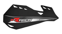 Kryty páčok DUAL EVO, RTECH (čierne, vr. montážne sady)