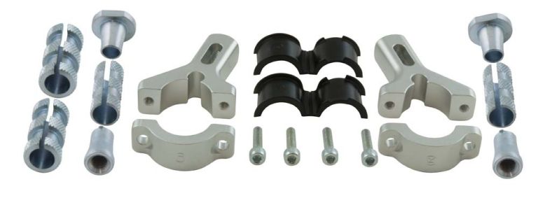 Montážne kit páčok FLX ALU / GLADIATOR ALU + EASY / RAPTOR / VERTIGO ALU, RTECH (kovová zliatina, fixné)
