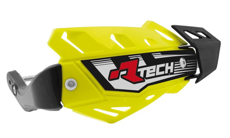 Kryty páčok FLX ATV, RTECH (neon žlté, 4 varianty v 1, vr. montážne sady)