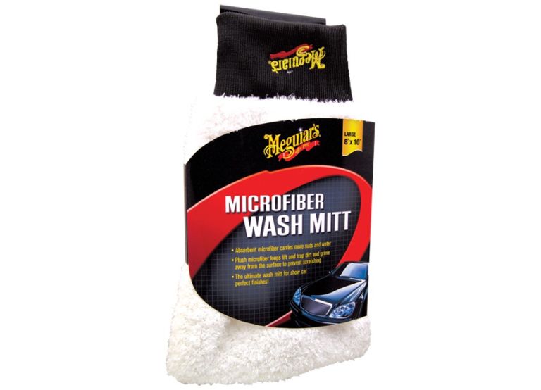 MEGUIARS Microfiber Wash Mitt - umývacie rukavice z mikrovlákien 20x28x4 cm