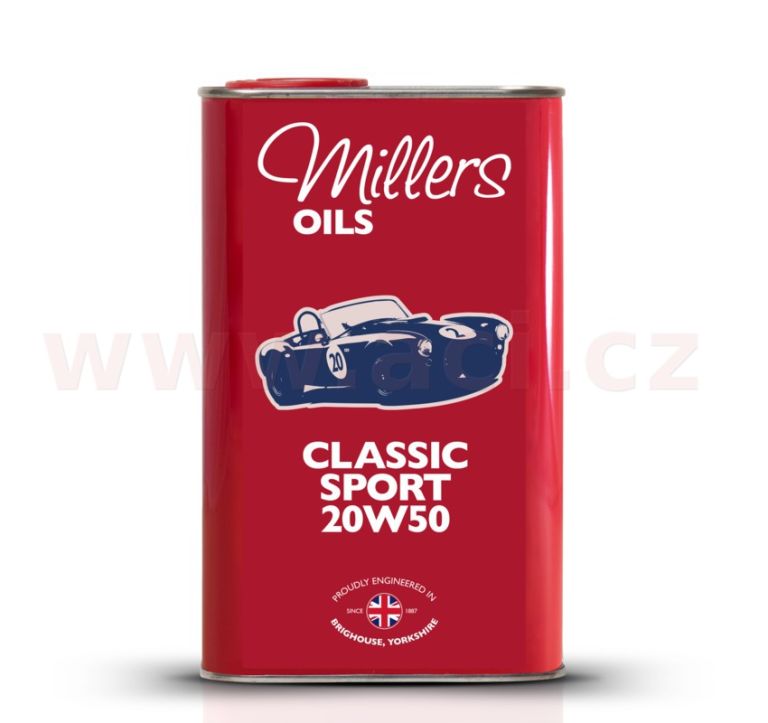 MILLERS OILS motorový olej polosyntetický Classic Šport 20w50 1l