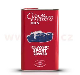 MILLERS OILS motorový olej polosyntetický Classic Šport 20w50 1l