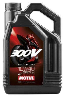 MOTUL 300V 10W40 4T FL, 4 l