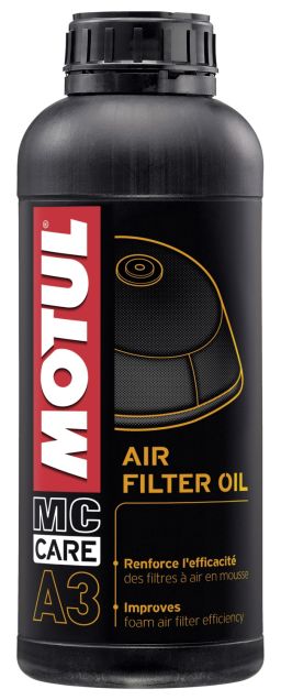 MOTUL olej pre údržbu vzduchových filtrov A3 AIR FILTER OIL, 1 l