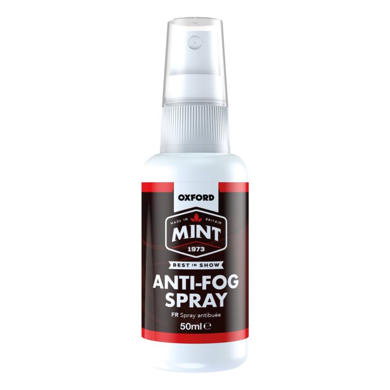 MINT antifog sprej proti zahmlievanie plexi, aplikátor s rozprašovačem 50 ml