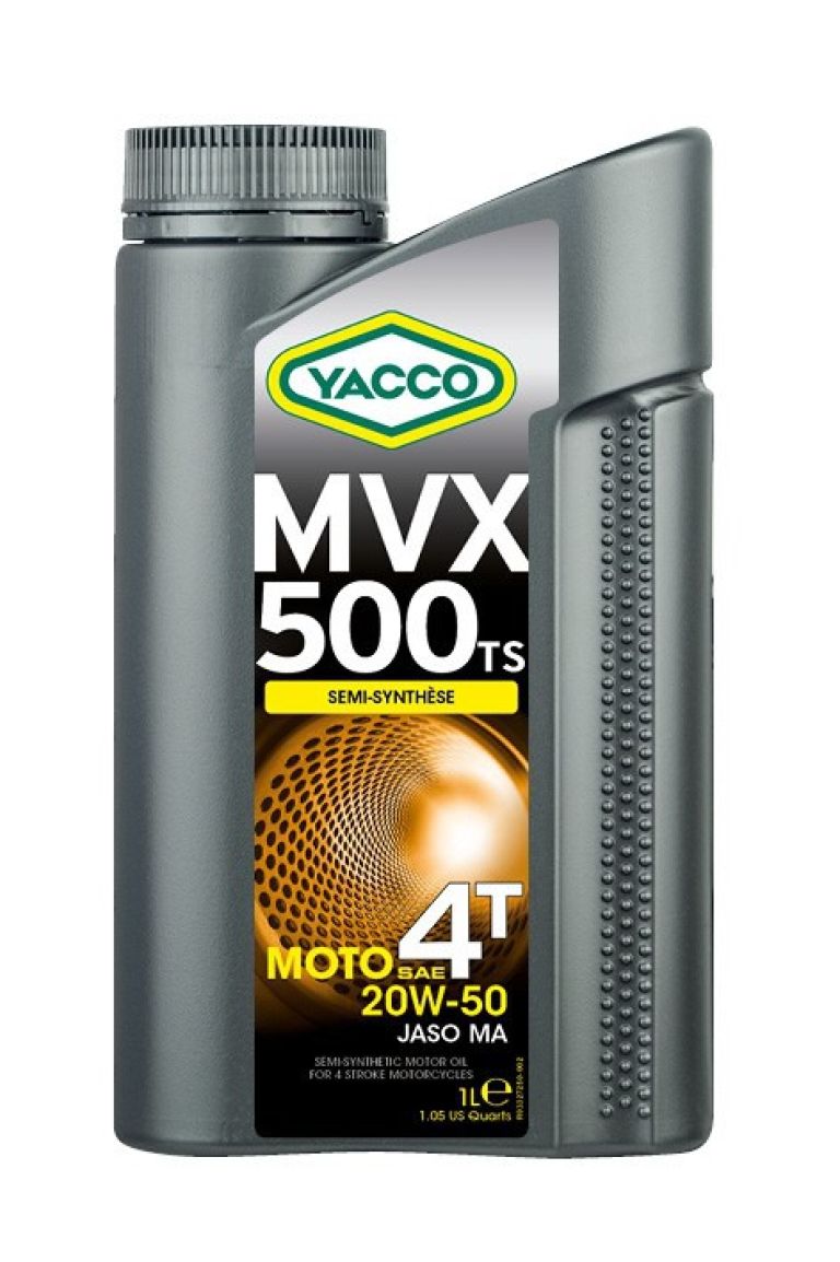 YACCO motorový olej polosyntetický MVX 500 TS 4T 20W50 4l