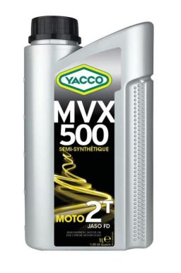 YACCO motorový olej polosyntetický MVX 500 2T 1l