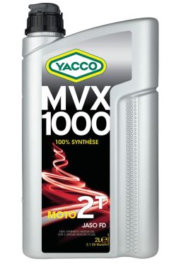 YACCO motorový olej plne syntetický MVX 1000 2T 2l