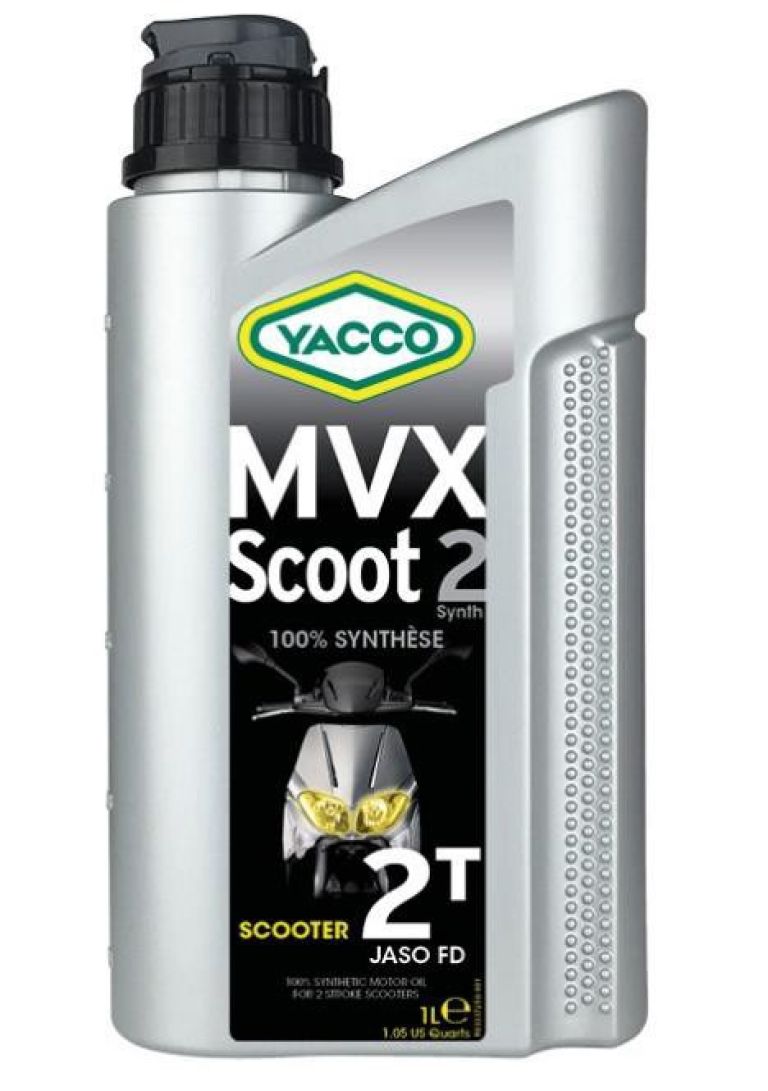 YACCO motorový olej plne syntetický MVX SCOOT 2 SYNTH 1l