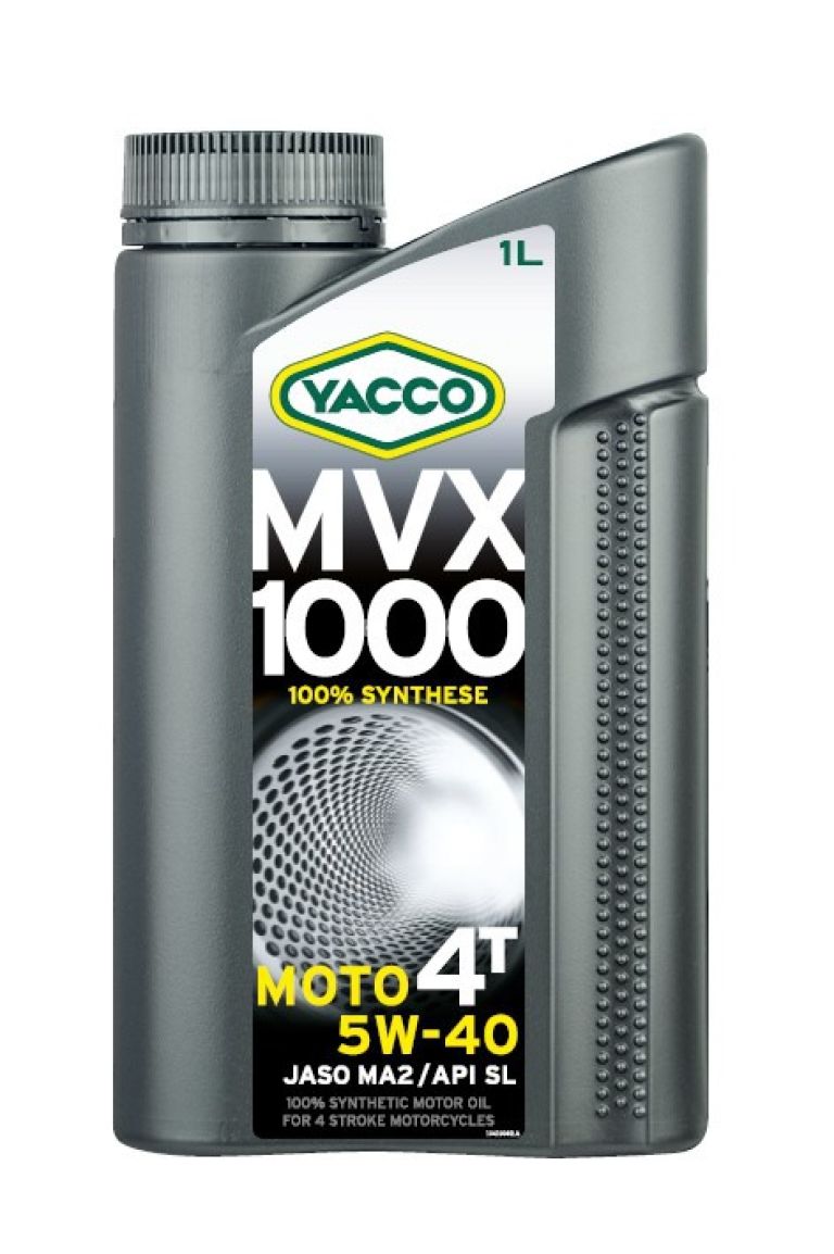 YACCO motorový olej plne syntetický MVX 1000 4T 5W40 4l