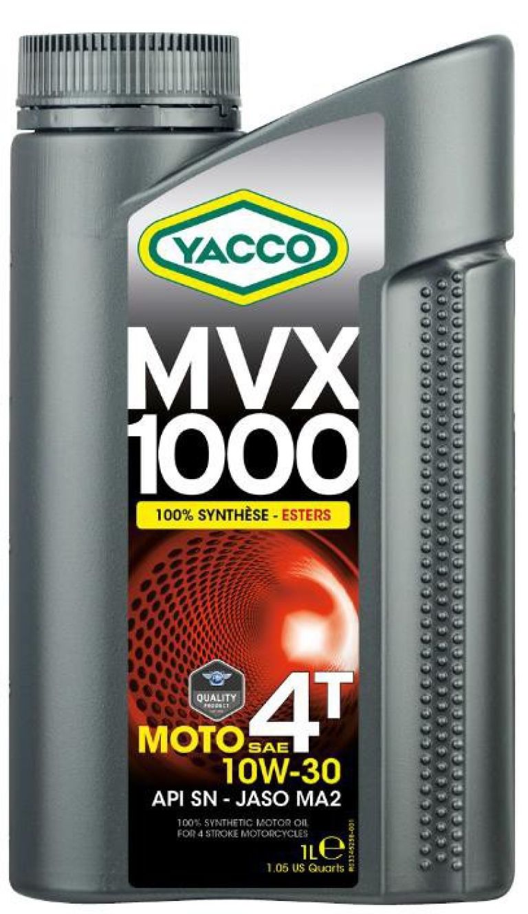 Motorový olej YACCO MVX 1000 4T 10W30, YACCO (4 l)