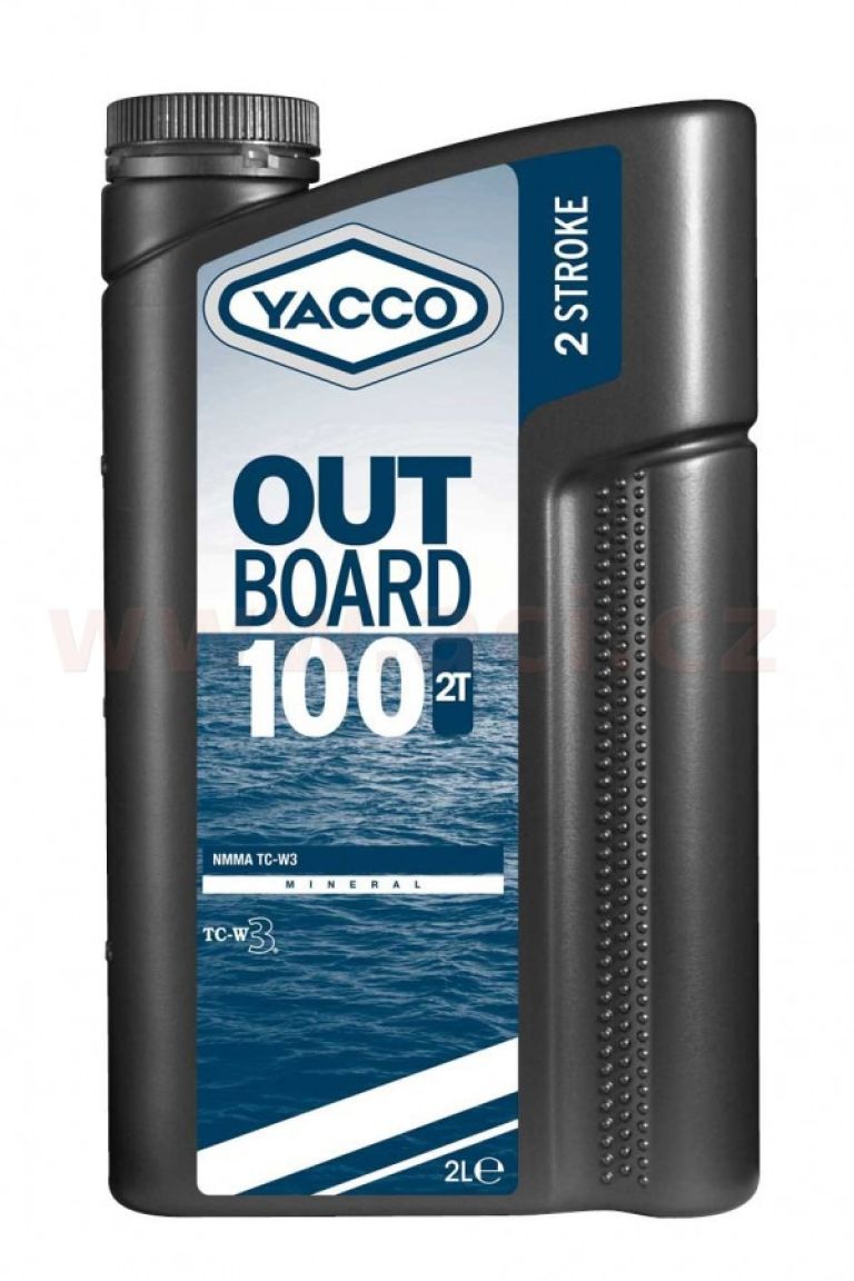 YACCO minerálne TC-W3 olej pre 2-taktný motory Outboard 100 2T 2l