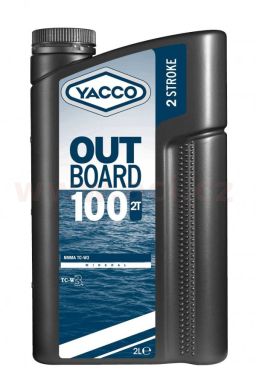 YACCO minerálne TC-W3 olej pre 2-taktný motory Outboard 100 2T 2l