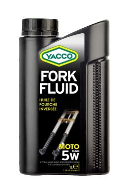 YACCO tlmičový olej FORK FLUID 5W 1l