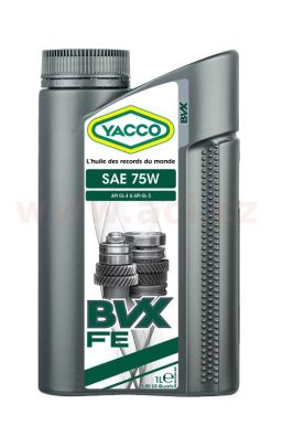 YACCO prevodový olej plne syntetický BVX FE SAE 75w 1l