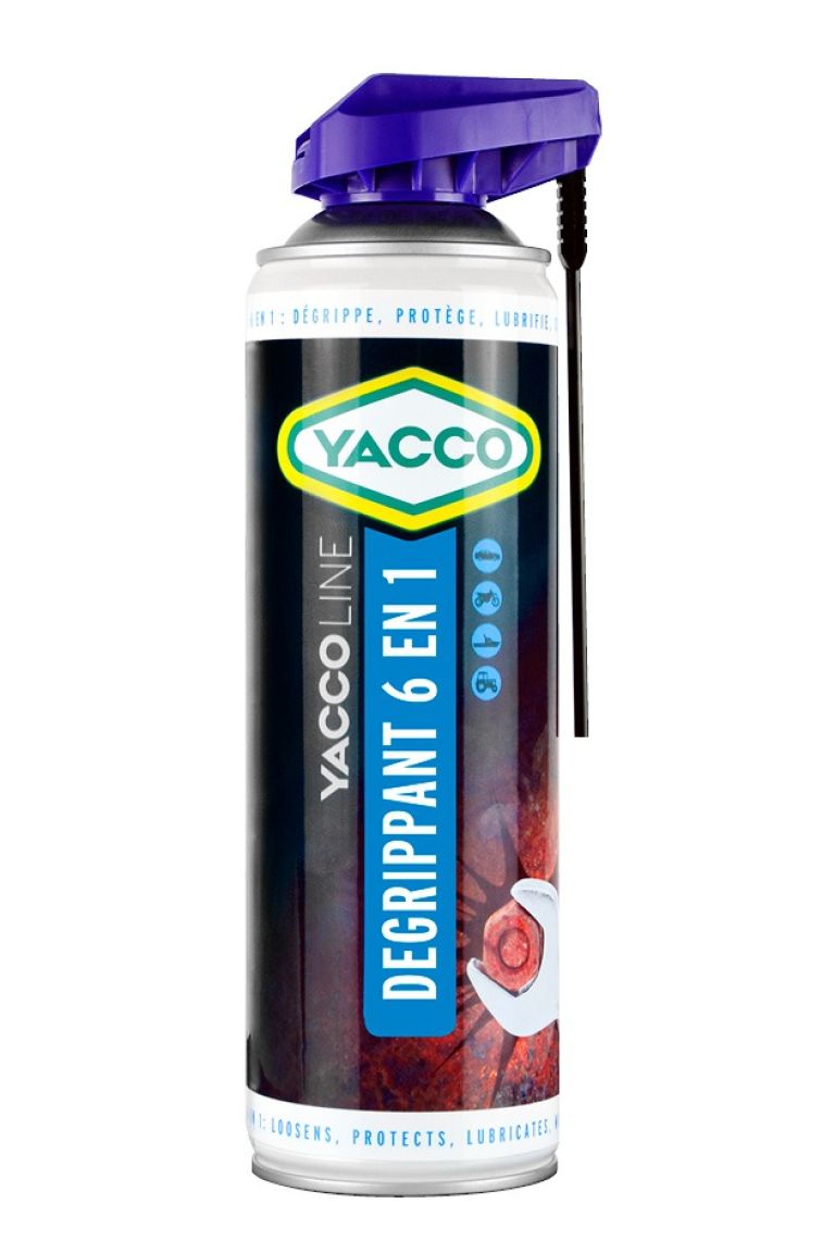 YACCO multifunkčné sprej 6 v 1 DEGRIPPANT 6 EN 1 500ml