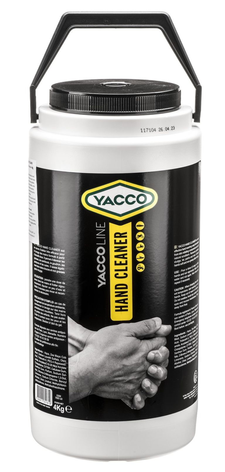 YACCO dílenské mydlo pre umývanie rúk HAND CLEANER 4kg