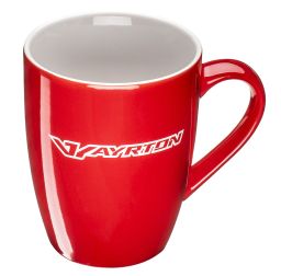 Hrnek červený s logem AYRTON