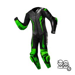 Detská Jednodielna Kombinéza 4SR Racing Junior Green AR