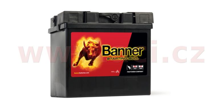 30Ah batéria, 300A, pravá BANNER Starting Bull 187x128x165