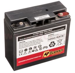 23Ah batéria AGM /náhradná batéria pre štart.boostery PB 12V 2300A, PB 12/24V 2300/4600A/