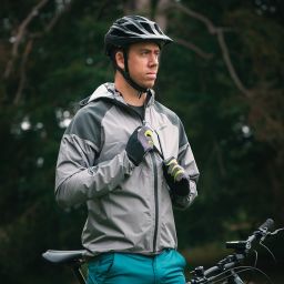 Bunda VENTURE WATERPROOF, OXFORD ADVANCED (šedá/černá)