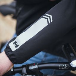 Bunda ENDEAVOUR WATERPROOF, OXFORD (černá/šedá reflexní)