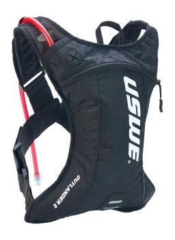Batoh ENDURO OUTLANDER 2, USWE - Švédsko (čierna, objem 2 l, hydrobag 1,5 l)