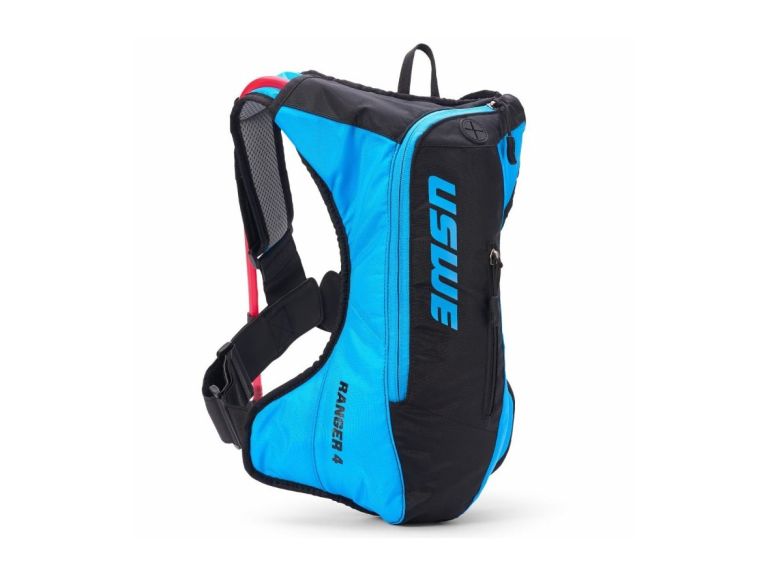 Batoh ENDURO RANGER 4, USWE - Švédsko (modrá/černá, objem 4 l, hydrobag 3 l)