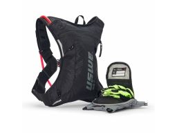 Batoh ENDURO RAW 3, USWE - ŠVÉDSKO (carbon čierna, objem 3L, hydrobag 2L)