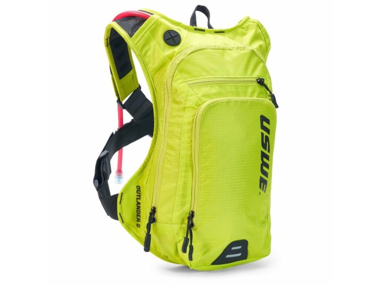 Batoh ENDURO OUTLANDER 9, USWE - ŠVÉDSKO (žltá, objem 9L, hydrobag 3L)