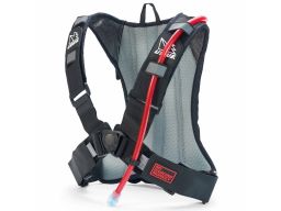 Batoh ENDURO OUTLANDER 3 JUNIOR, USWE - Švédsko detský (čierna, objem 3 l, hydrobag 1,5 l)