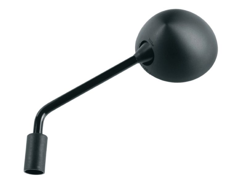 Spätné zrkadlo plastové (priemer čapu 12 mm, priemer skla 110 mm) Q-TECH, L=P