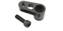 Adaptér spätného zrkadlá M10/1,25 ľavý závit (čierny)