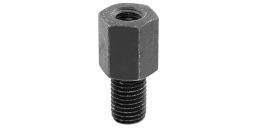 Adaptér výšky zp. zrkadlá (vnútorný a vonkajší závit M10 pravý) (čierny)