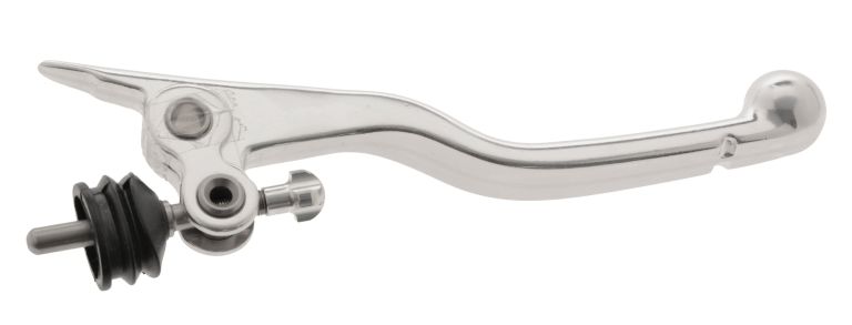 Obojstranná páčka kovaná (spojková / brzdová) (strieborná)
