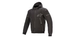 Bunda SEKTOR 2 TECH HOODIE, ALPINESTARS (čierna) 2026