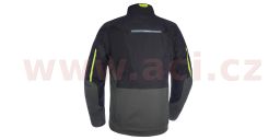 Bunda HINTERLAND DRY2DRY™, OXFORD ADVANCED (černá/šedá/žlutá fluo)