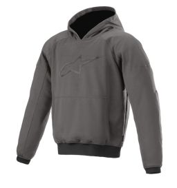 Bunda AGELESS HOODIE, ALPINESTARS (žíhaná šedá) 2026