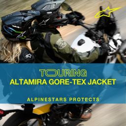 Bunda ALTAMIRA GORE-TEX, ALPINESTARS (zelená/military zelená)