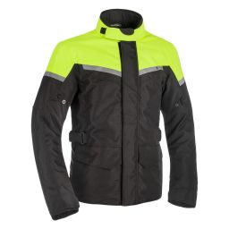 Bunda LONG WP, OXFORD SPARTAN (černá/žlutá fluo)