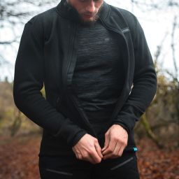 Bunda, termovložka ADVANCED FLEECE, OXFORD ADVANCED (čierna)