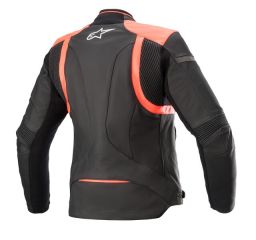 Bunda STELLA KIRA, ALPINESTARS, dámska (černá/růžová fluo)