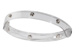 Adaptér pre možnosť odklápění plochého a bublinového plexi (číry, připínání na cvoky)