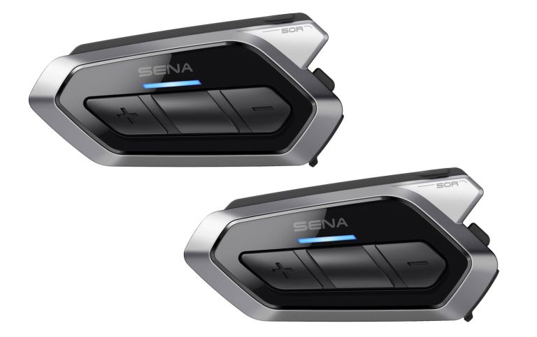 Bluetooth handsfree headset 50R (dosah 2 km), SENA (sada 2 jednotiek)