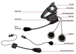 Bluetooth handsfree headset 20S EVO (dosah 2 km), SENA