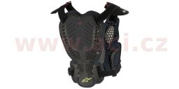 Chránič tela A-1 ROOST GUARD certifikácia CE2, ALPINESTARS (čierny antracit/žlutý fluo) 2026