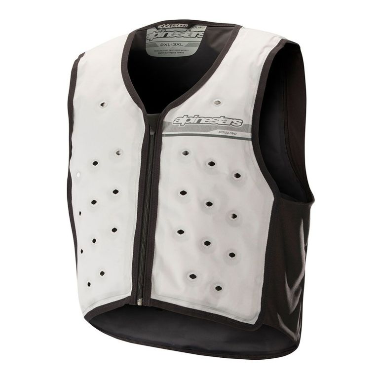 Chladiace vesta COOLING VEST, ALPINESTARS (bílá/černá) 2026