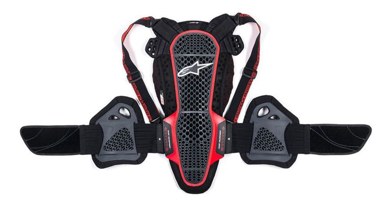 Chrbticový chránič NUCLEON KR-3, ALPINESTARS (černý/červený/šedý) 2026