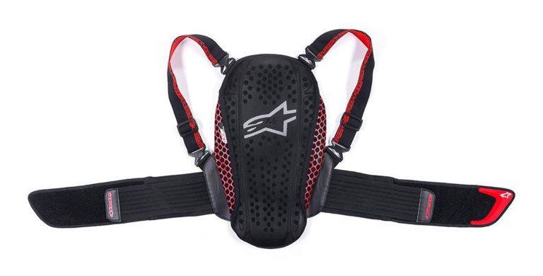 Chrbticový chránič NUCLEON KR-Y, ALPINESTARS, detský (černý/červený) 2026
